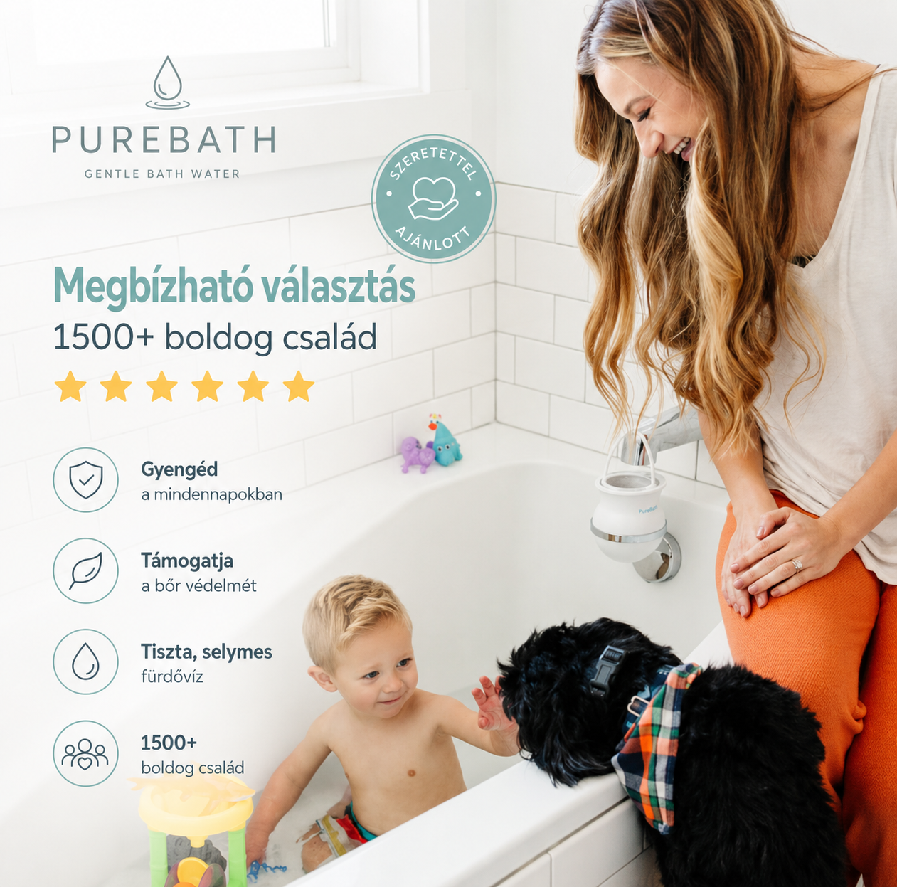 PureBath™ - Fürdőszűrő